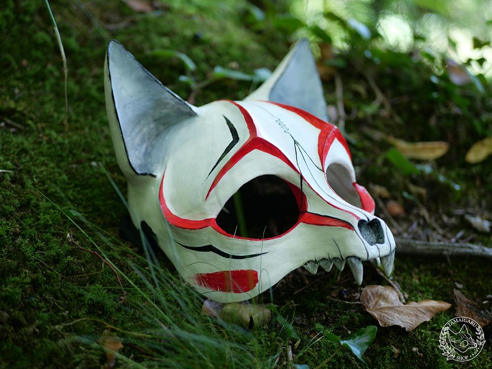 Fox skull mask - Kitsune - Tamaigaru
