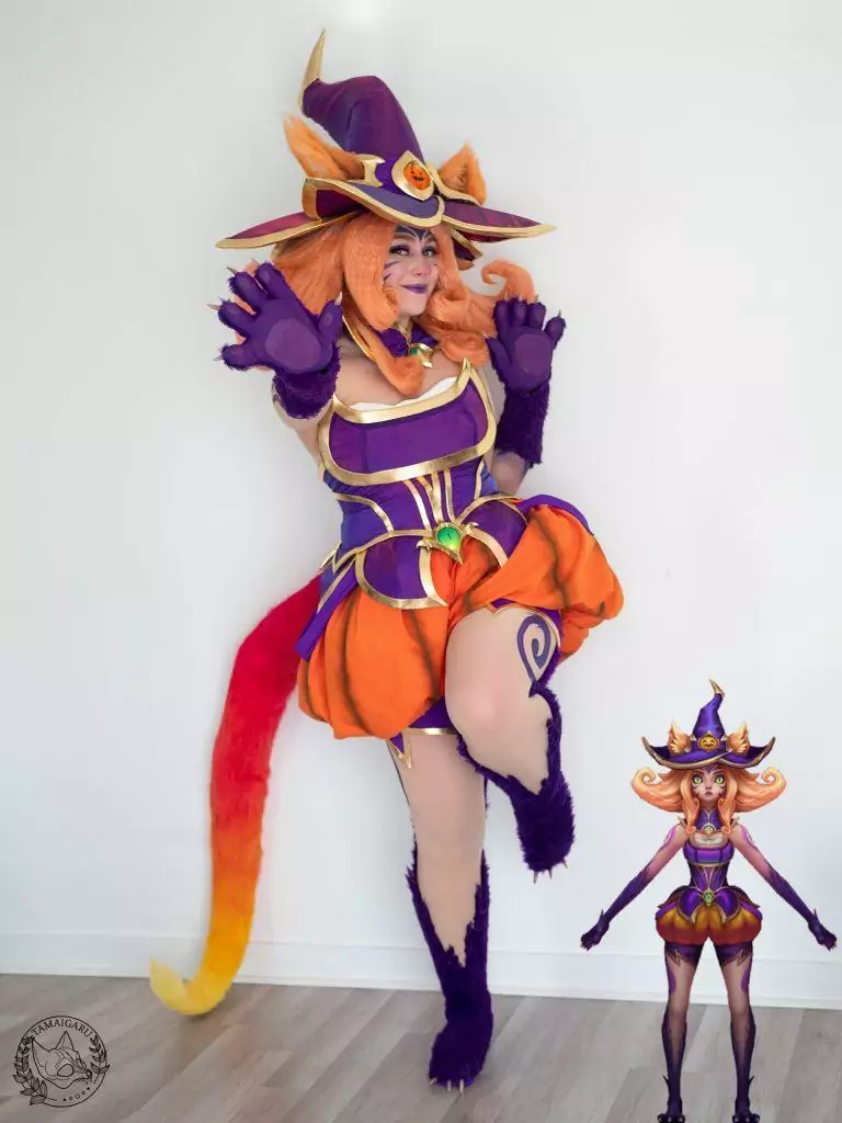 100% Handmade costume - Bewitching Neeko from League of Legends