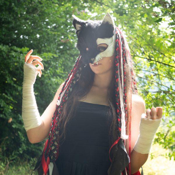 CUSTOM ORDER | Fox skull Headpiece