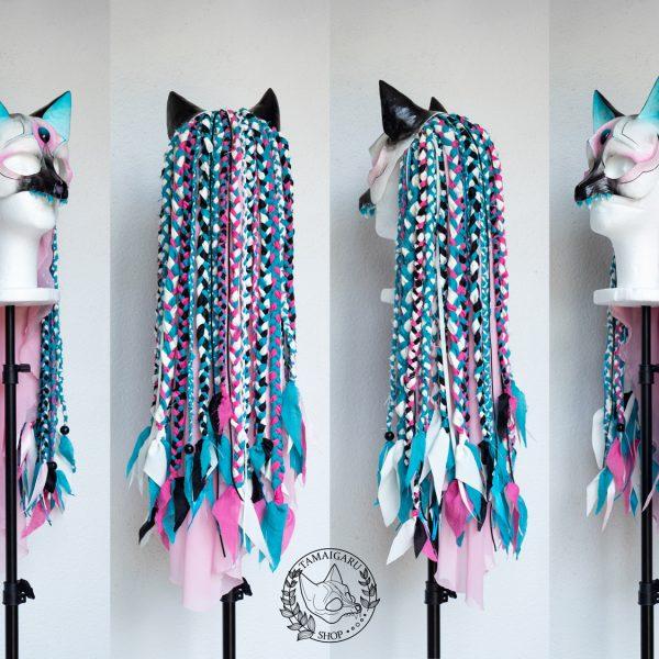 UNIQUE Fox skull Headpiece - Cyber Fox
