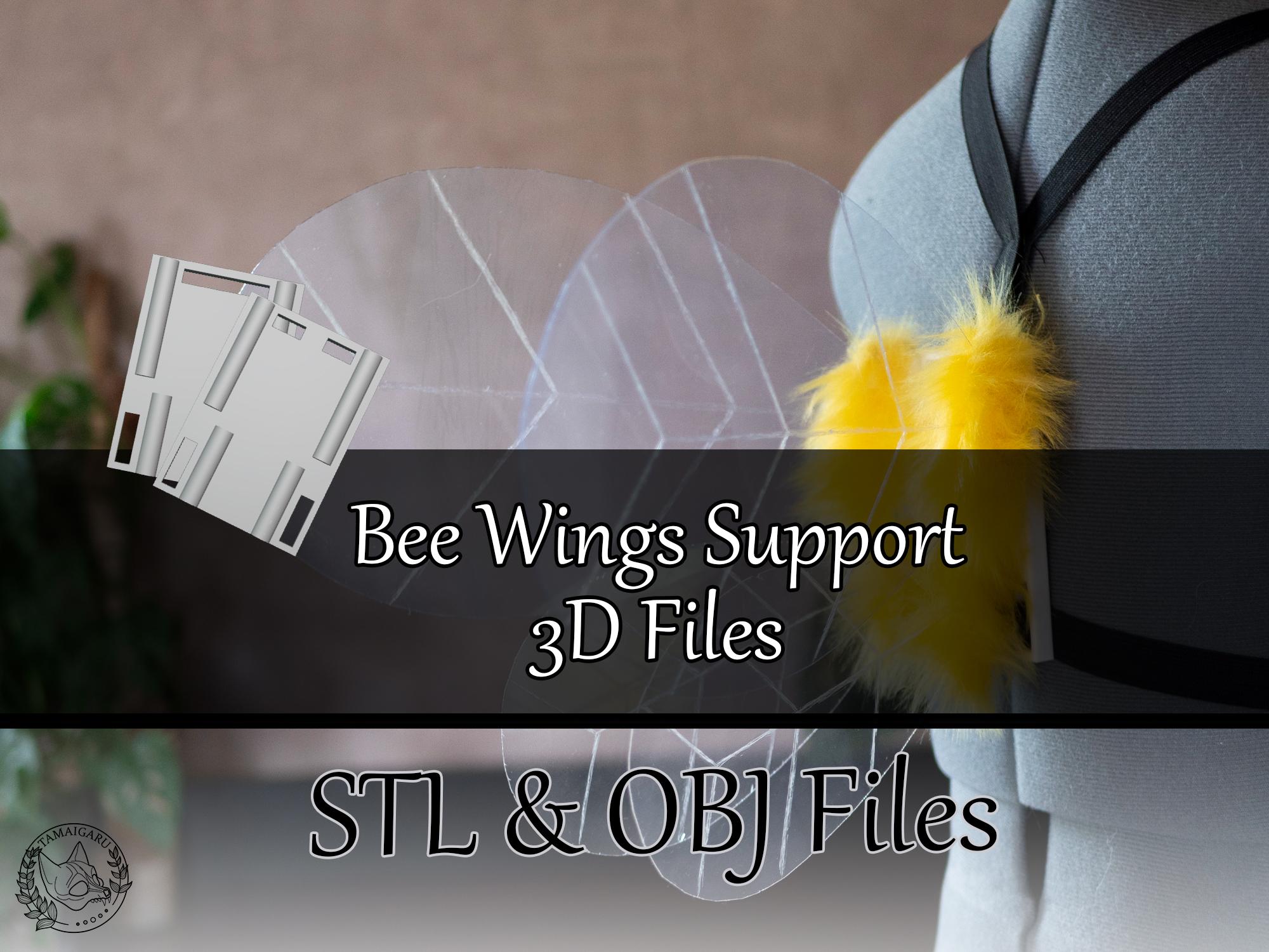 Support pour ailes d'abeilles - Fichiers 3D STL